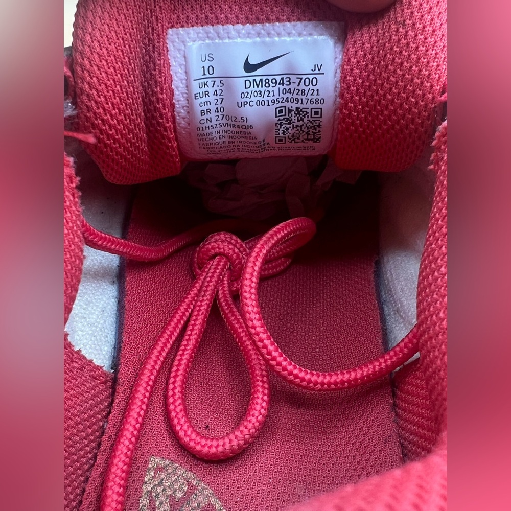 Nike Women's Athletic Shoes - Pink and Gray - Picture 8 of 8
